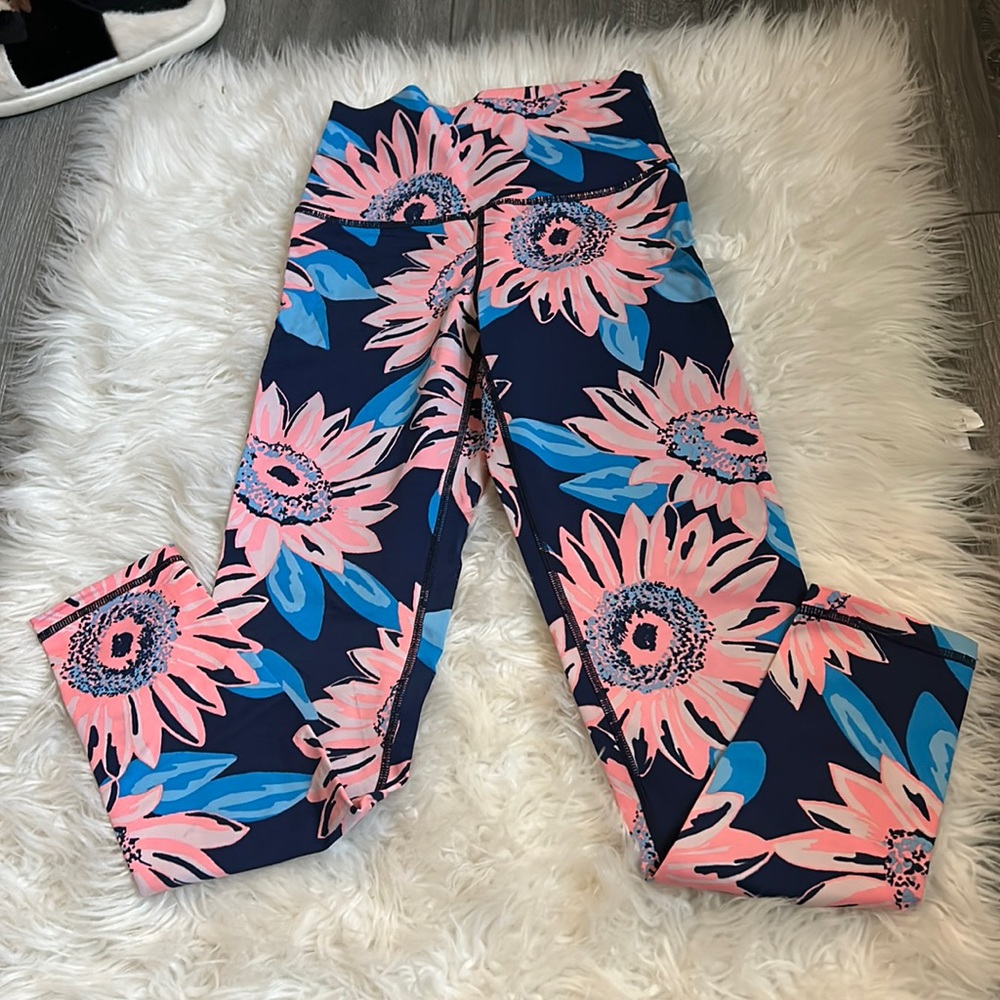 Arie pastel flower leggings